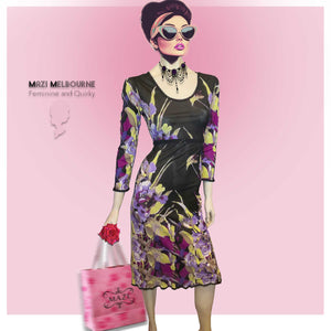 Passion Flower Dress - MAZI