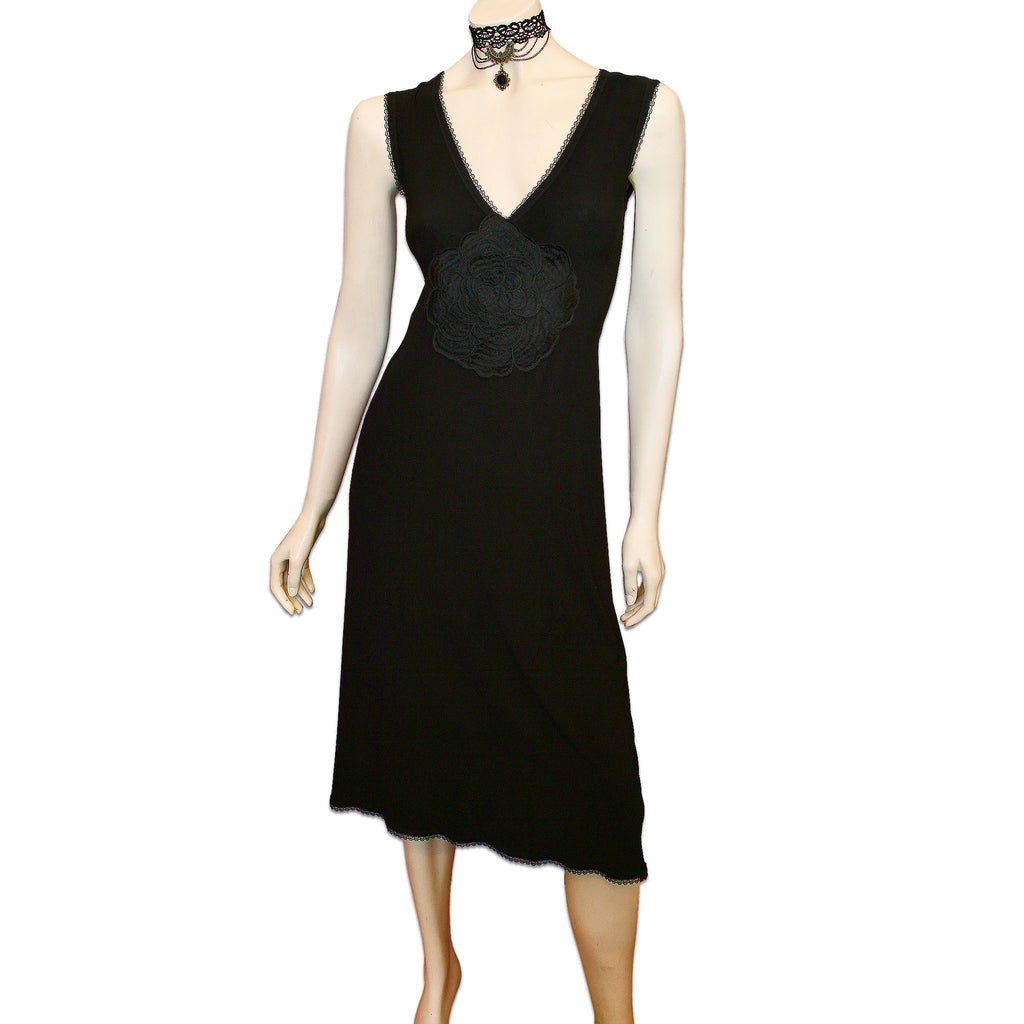 Black Rose Dress - MAZI