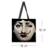 The Fornasetti "Girl with the Red Lipstick" Tote - MAZI